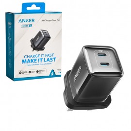 کلگی شارژر 40 وات 2 پورت سه شاخه اروپایی انکر (ANKER) مدل A2038 گارانتی شرکتی