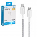 کابل تایپ سی به آیفون (Type-C to Lightning) انکر (ANKER) طول 0.9 متر مدل A81B5