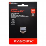 فلش USB-C سن دیسک (SanDisk) مدل 256GB Extreme Fit