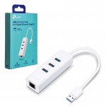 هاب 3 پورت USB 3.0 و گیگابیت تی پی لینک (TP-Link) مدل UE330 گارانتی متم اف
