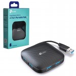 هاب 4 پورت USB 3.0 پرتابل تی پی لینک (TP-Link) مدل UH400 گارانتی متم اف