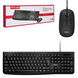 کیبورد و موس سیم دار تسکو (TSCO) مدل TKM 8057