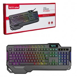کیبورد سیم دار بک لایت RGB تسکو (TSCO) مدل TK 8088GA