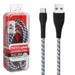 کابل Type-C کنفی طول 1 متر TSCO مدل TC C203