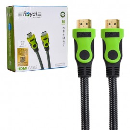 کابل (1 + 14) HDMI 1.4 رویال (Royal) طول 10 متر