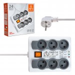 رابط برق کامپیوتر Omega مدل 6 خانه 3 متری P6000