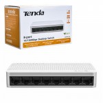 سوئیچ شبکه 8 پورت تندا (Tenda) مدل S108 گارانتی آسان پیشرو