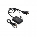 تبدیل HDMI به VGA ایکس پی (XP) + کابل صدا AUX مدل XP-T906F