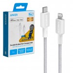 کابل تایپ سی به آیفون (Type-C To Lightning) انکر (ANKER) طول 0.9 متر مدل A81B5 گارانتی آسان سرویس