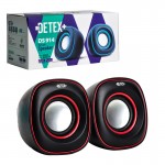 اسپیکر لپ تاپی 2 تکه دیتکس پلاس (+DETEX) مدل DS 914