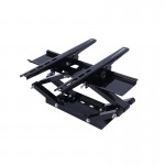 براکت پایه دیواری متحرک دوبازو سایز 37 تا 60 اینچ دینا (DINA) مدل D200 با تراز