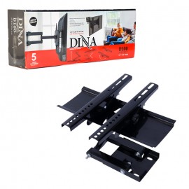 براکت پایه دیواری تک بازو سایز 17 تا 43 اینچ دینا (DINA) مدل D100 با تراز