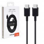 کابل تایپ سی به تایپ سی (Type-C to Type-C) سامسونگ (Samsung) طول 1.8 متر مدل S23 EP-DW767 گارانتی پارتیان پایا