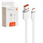کابل تایپ سی (Type-C) شیائومی (Xiaomi) 120W طول 1 متر گارانتی پارتیان پایا