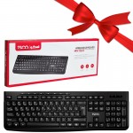 بسته 1+10 کیبورد بی سیم تسکو (TSCO) مدل TK 7007W (یک عدد هدیه)