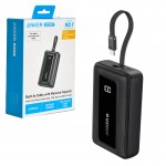 پاوربانک + کابل همراه انکر (ANKER) مدل A1689 ZOLO ظرفیت 20000mAh گارانتی شرکتی