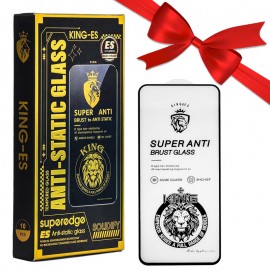 بسته 1+10 گلس آنتی استاتیک کینگ اس (KING-ES) Anti Brust مناسب برای گوشی مدل Xiaomi Redmi Note 13 4G / Poco F5Pro (یک عدد هدیه)