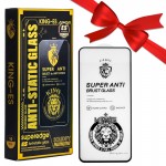 بسته 1+10 گلس آنتی استاتیک کینگ اس (KING-ES) Anti Brust مناسب برای گوشی مدل Xiaomi Redmi Note 13Pro 4G / Poco F5 (یک عدد هدیه)