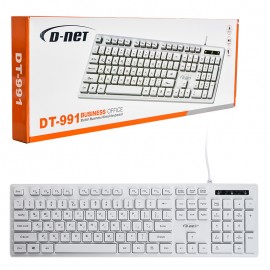 کیبورد سیم دار دی نت (D-net) مدل DT-991