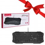 بسته 1+10 کیبورد سیم دار تسکو (TSCO) مدل TK 8042 (یک عدد هدیه)
