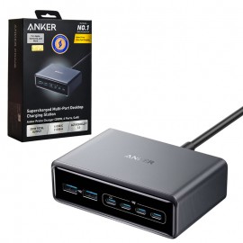 سوپر شارژر رومیزی 200 وات 6 پورت انکر (Anker) مدل A2683341 گارانتی ایستا