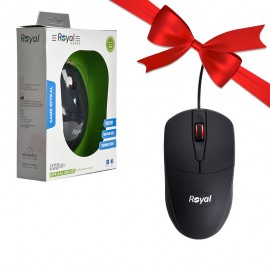 بسته 1+10 موس سیم دار رویال (Royal) مدل R-M205 (یک عدد هدیه)