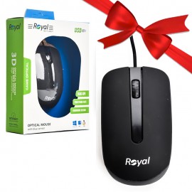 بسته 1+10 موس سیمی رویال (Royal) مدل R-M261 (یک عدد هدیه)