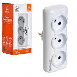 رابط برق 3 خانه دیواری امگا (OMEGA) مدل RD3000