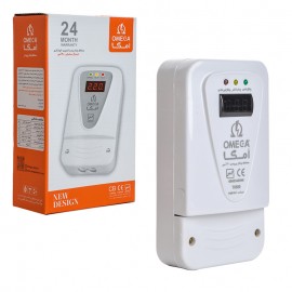 محافظ ولتاژ پشت کنتوری- کولر گازی ترمینال سرامیکی 40 آمپر دیجیتال امگا (OMEGA) مدل T6500