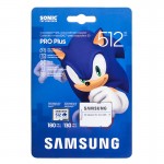 رم موبایل و دوربین سامسونگ (SAMSUNG) مدل 512GB MicroSDXC PRO Plus SONIC خشاب دار گارانتی سورین