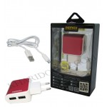 شارژر USB دو پورت Remax مدل RX-D09 آبی