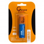 باتری شکاری سر تخت شارژی جنرال پاور (General Power) مدل 18650 2200mAh