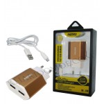 شارژر USB دو پورت Remax مدل RX-D10 آبی