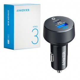 شارژر فندکی 35 وات دو پورت انکر (ANKER) مدل A2732PF2 PowerDrive گارانتی خرید عمده