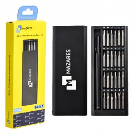 ست پیچ گوشتی (جعبه آچار) 24in1 مازارس (MAZARES) مدل A-22