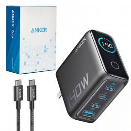 شارژر دیواری 140 وات 4 پورت + کابل تایپ سی به تایپ سی (Type-C To Type-C) انکر (ANKER) مدل B2697 ZOLO گارانتی خرید عمده