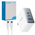 شارژر دیواری 100 وات 3 پورت + کابل تایپ سی به تایپ سی (Type-C To Type-C) انکر (ANKER) مدل B2145 گارانتی خرید عمده