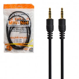 کابل 1 به 1 صدا (AUX) ام دبلیو نت (MW-NET) طول 1.5 متر