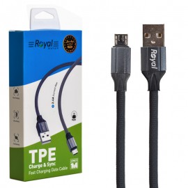 کابل اندروید (MicroUSB) رویال (Royal) طول 1 متر مدل RCS-118