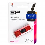 فلش Silicon Power مدل 32GB Blaze B50 USB 3.2