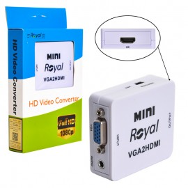 تبدیل VGA To HDMI رویال (Royal) مدل RC-1002
