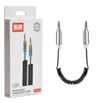 کابل 1 به 1 صدا (AUX) فنری ارلدام (Earldom) طول 1.8 متر مدل ET-AUX12