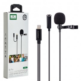 میکروفن یقه ای سیمی لایتنینگ ارلدام (Earldom) مدل ET-E40