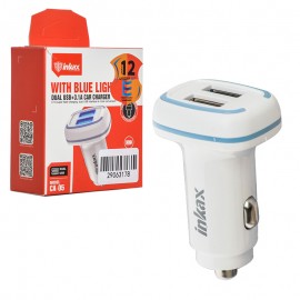 شارژر فندکی 15 وات دو پورت اینکاکس (inkax) مدل CA-05