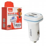 شارژر فندکی 15 وات دو پورت اینکاکس (inkax) مدل CA-05