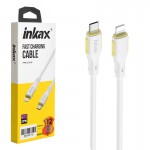 کابل تایپ سی به آیفون (Type-C To Lightning) اینکاکس (inkax) طول 1 متر مدل CB-59