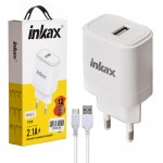 شارژر دیواری 10.5 وات + کابل تایپ سی اینکاکس (inkax) مدل Y29