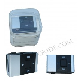 MP3 پلیر رم خور طرحدار + گارانتی (نقره ای)