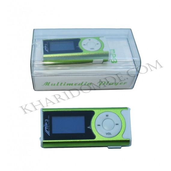 MP3 پلیر LCD دار بزرگ رم خور سبز