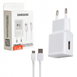 شارژر دیواری 15 وات + کابل تایپ سی سامسونگ (Samsung) گارانتی پارتیان